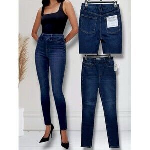 Good American Good Legs The Ultimate Skinny Sculping Women's Sz 3 Pull-On Jeans